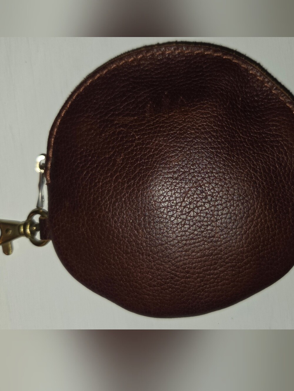 Portland Leather Gordita Pouch- Nutmeg